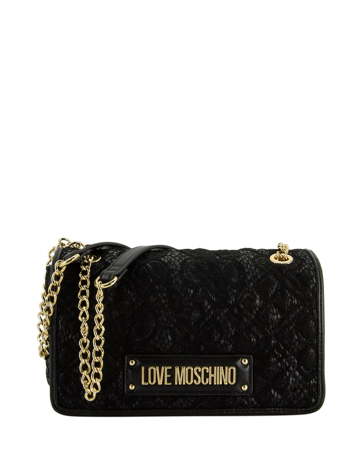 BORSA A SPALLA QUILTED/LACE